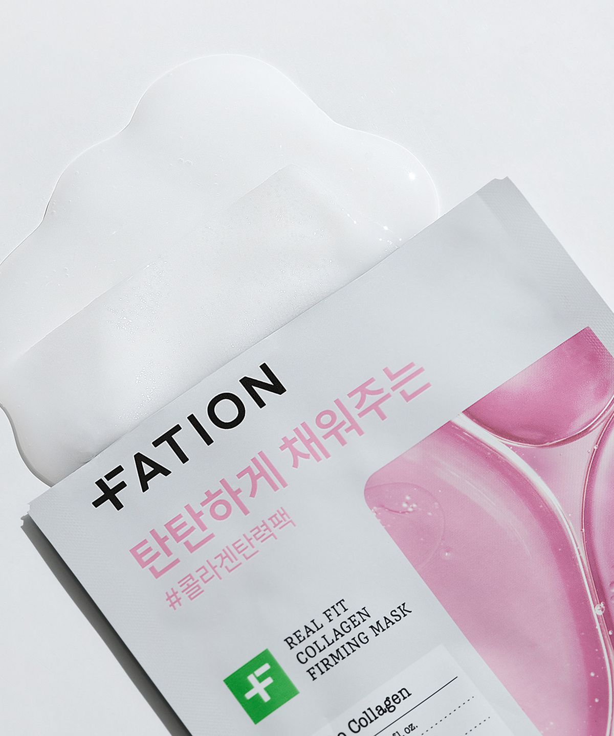 파티온(FATION) 리얼 핏  마스크 20매입(어성초10ea+콜라겐 10ea)