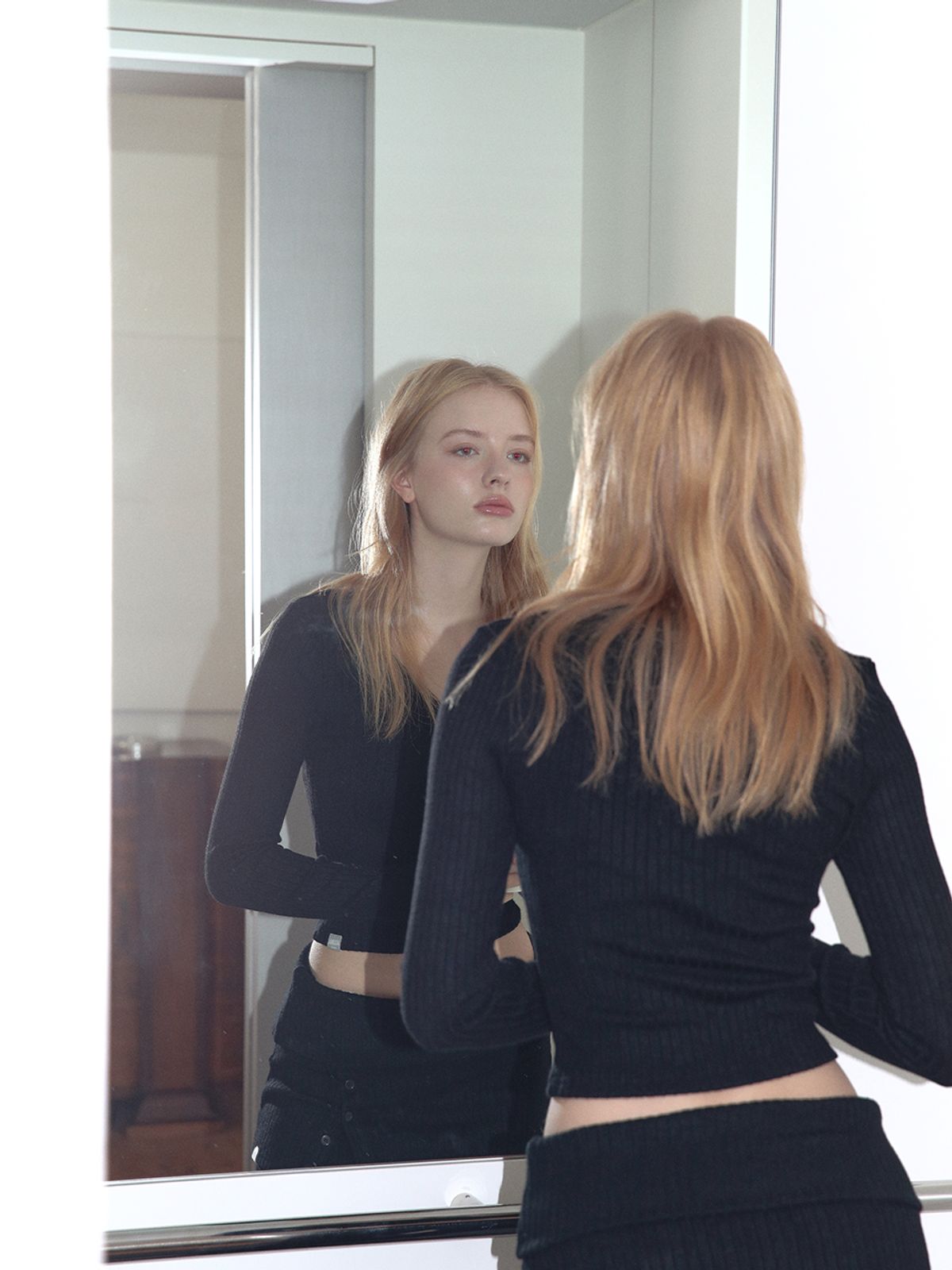 아수라(ASURA) AS BASIC CARDIGAN FW [BLACK]
