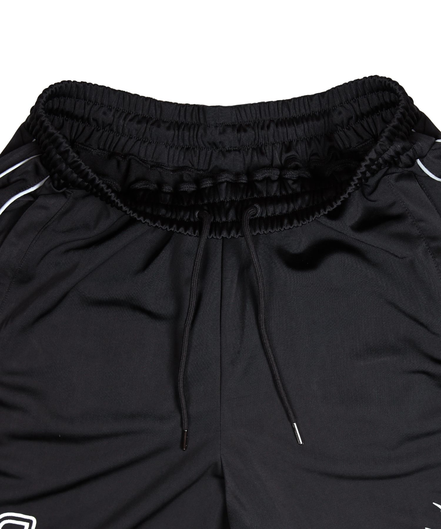 MUSINSA | XTONZ XP260 SHINE PIPING WIDE TRACK PANTS (BLACK)