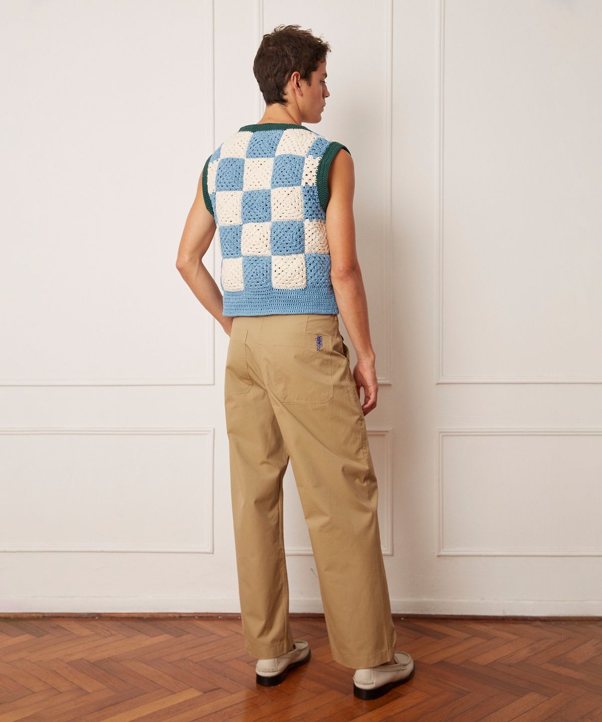 카르보네(CARBONE) (M) 카르핀테로 도트 팬츠 베이지 DOTS PANT BEIGE