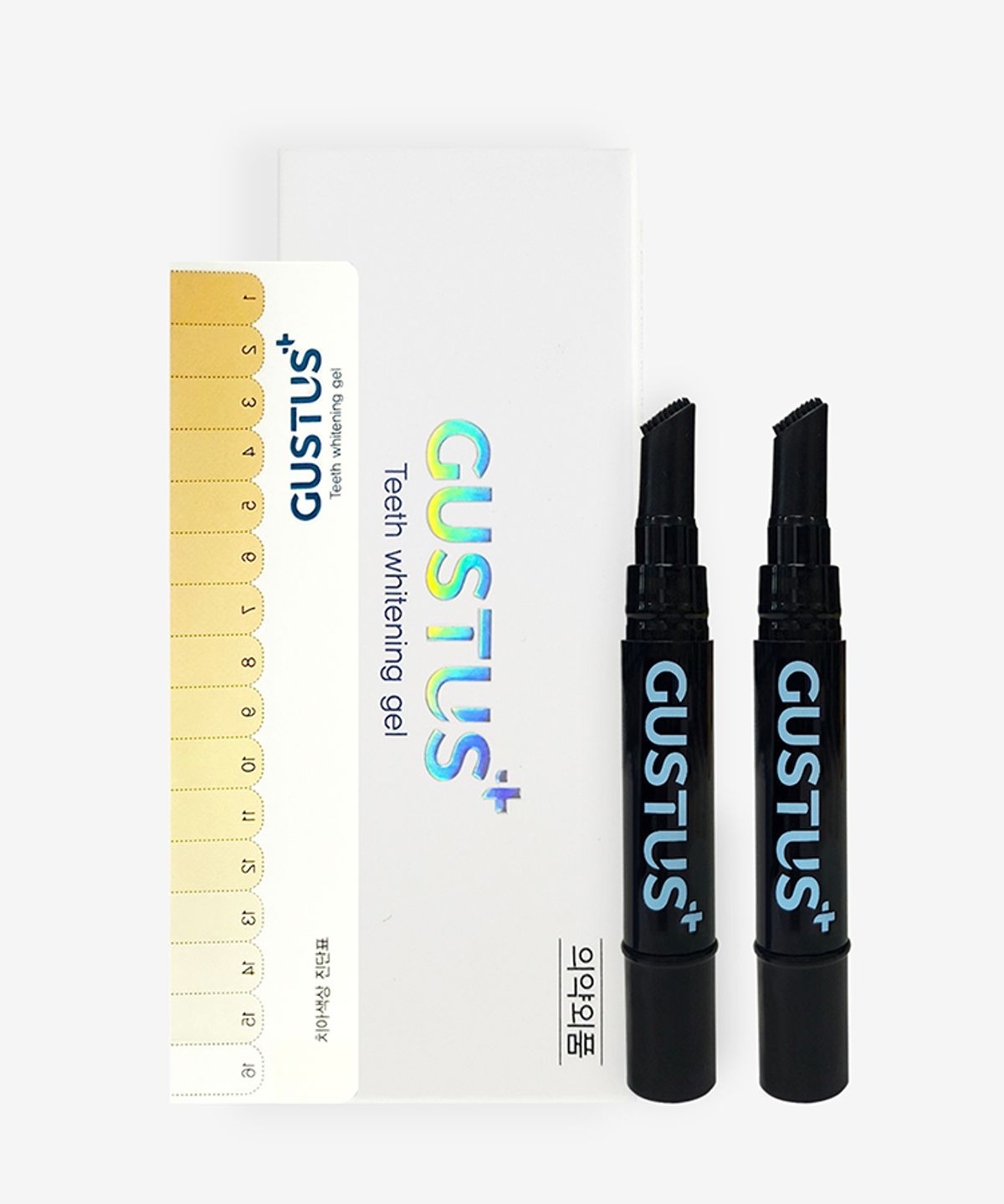 구스투스(GUSTUS) 화이트닝 셀프 치아미백제 2개