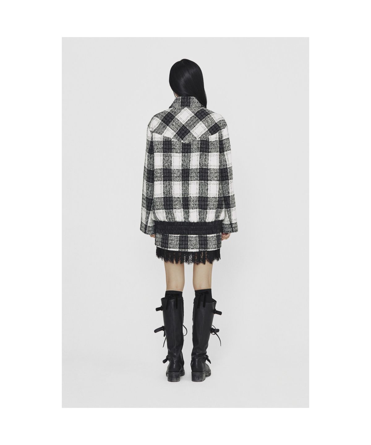 럭키슈에뜨(LUCKY CHOUETTE) [Holiday Edition] Button Tweed Jumper (multi color) LFUAS25050XXX