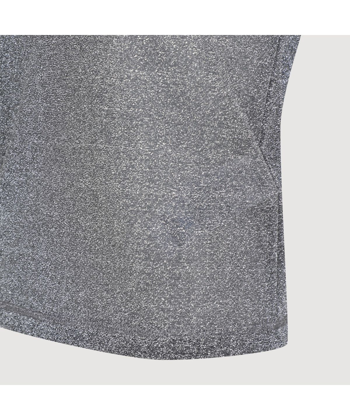 럭키슈에뜨(LUCKY CHOUETTE) [Holiday Edition] Metal Slim Fit Long-Sleeved T-shirts (silver) LFTAS25050SVX