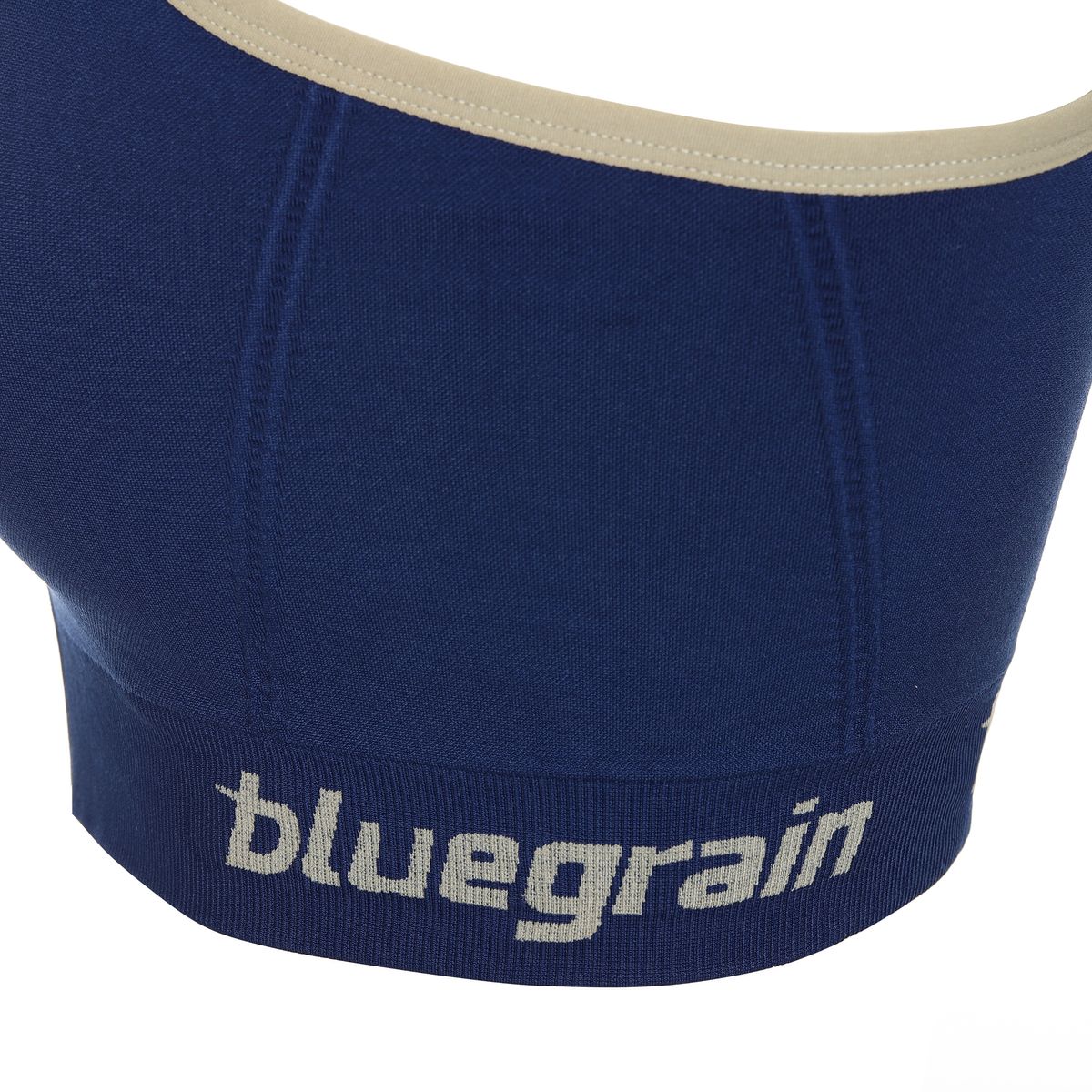 블루그레인(BLUEGRAIN) 잘만브라 ZIP[네이비베이지]