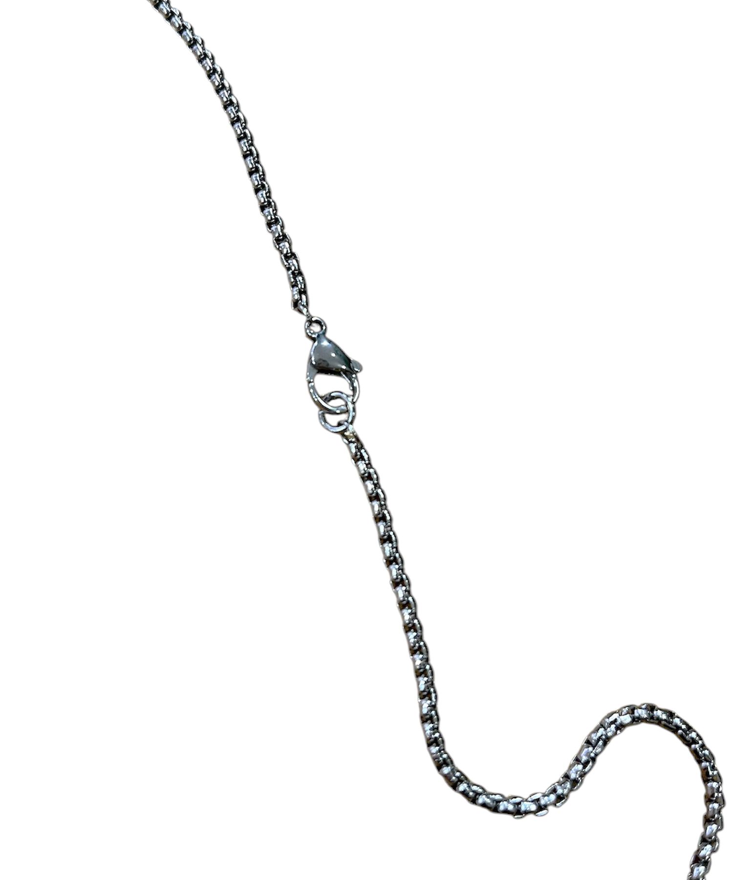 ネックレス・チョーカー SK8ER ROCK Surgical Steel Double Layered Necklace Steel MUSINSA公式 | SK8ER ROCK Two Crosses Surgical Steel Necklace