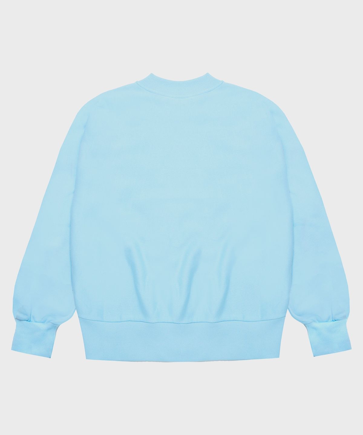 레이트 체크아웃(LATE CHECKOUT) (U) 크루넥 스웨트셔츠 베이비 블루 CREWNECKSWEATSHIRT BABY BLUE