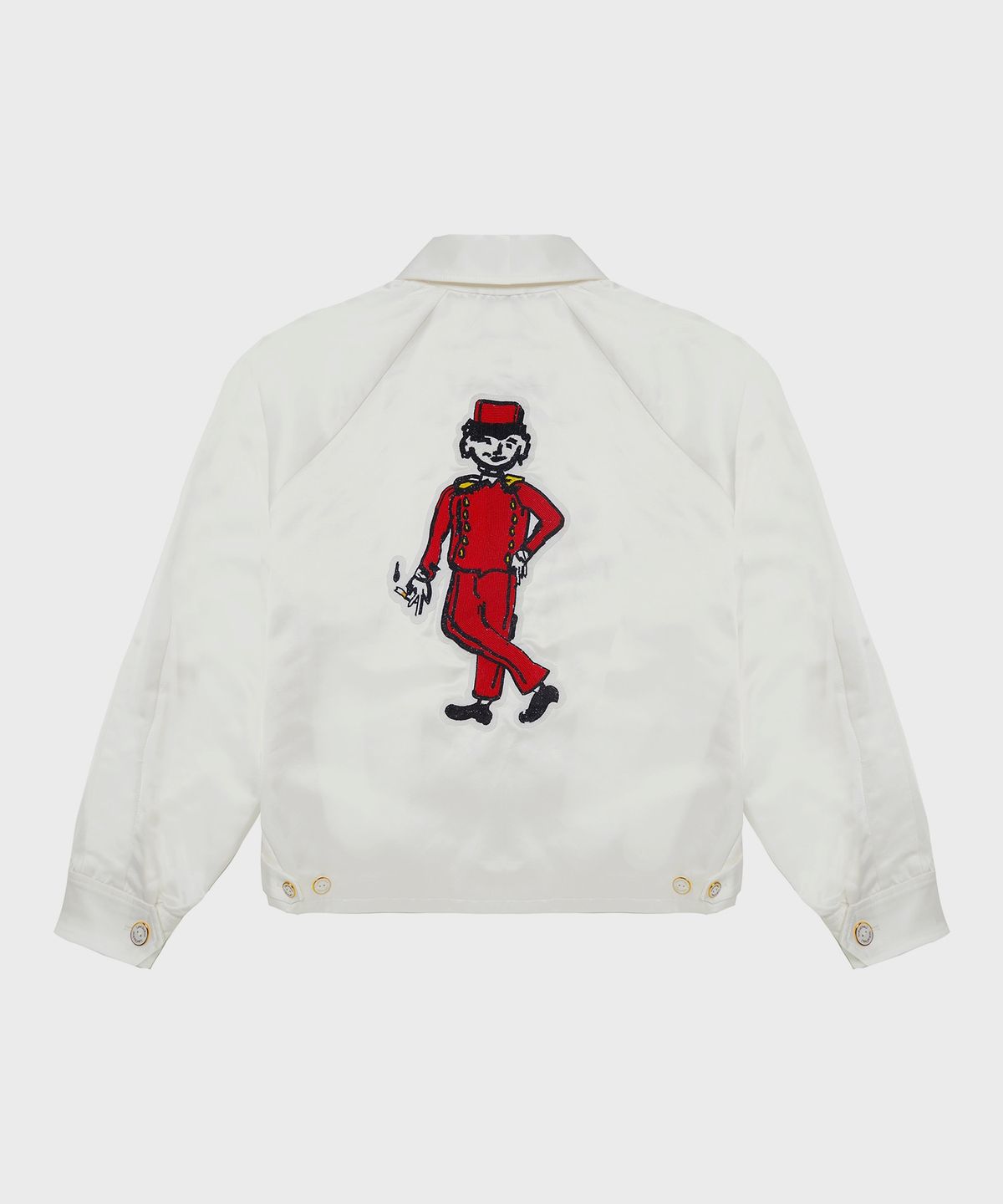 레이트 체크아웃(LATE CHECKOUT) (U) 벨보이 스카잔 자켓 화이트 BELLBOY SUKAJAN JACKET WHITE