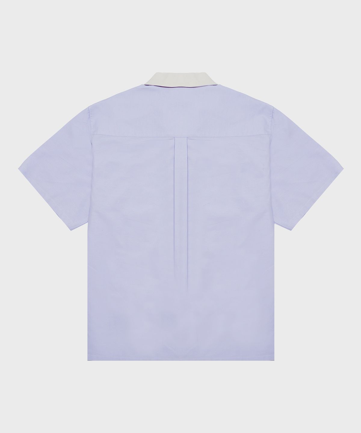 레이트 체크아웃(LATE CHECKOUT) (U) 숏 슬리브 셔츠 라일락 SHORT SLEEVE SHIRT LILIAC