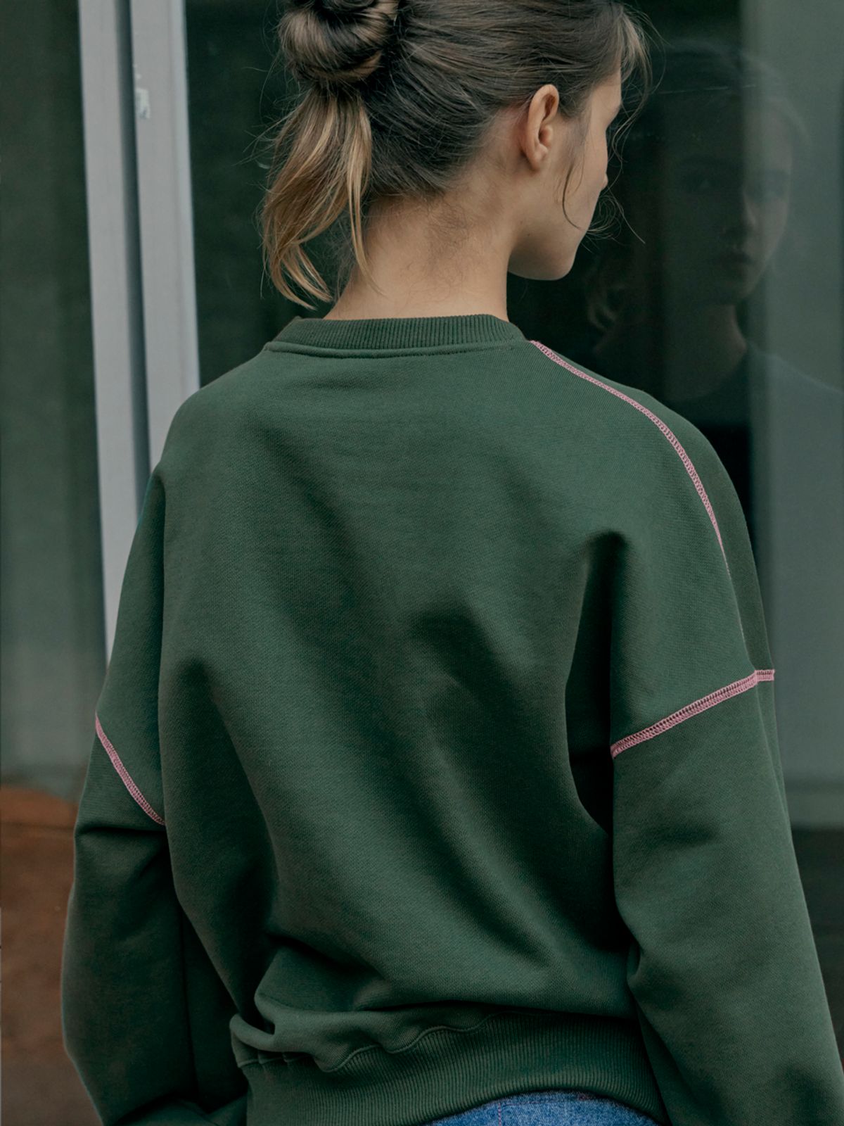 유가당(YUGADANG) 일월오봉도 스웻셔츠_Green/FW/Sweety Sweatshirt