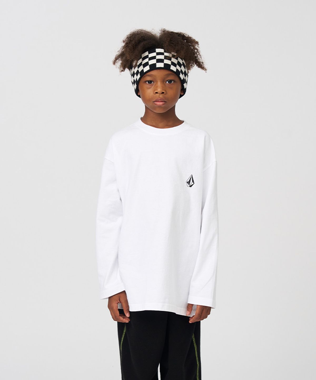 볼컴 키즈(VOLCOM KIDS) 백포인트 롱 티셔츠_D4F303