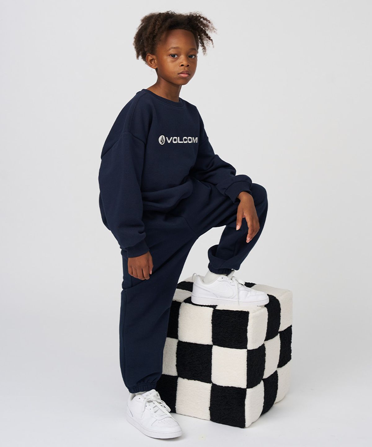 볼컴 키즈(VOLCOM KIDS) 스몰스톤 베이직 상하복_D4F309