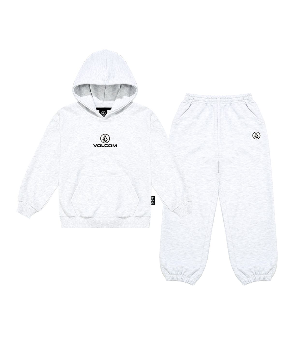 볼컴 키즈(VOLCOM KIDS) 원포인트 스톤 후드 상하복_D4F310