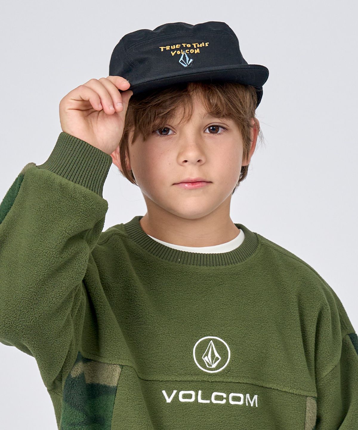 볼컴 키즈(VOLCOM KIDS) 스톤 캡모자_D4F319