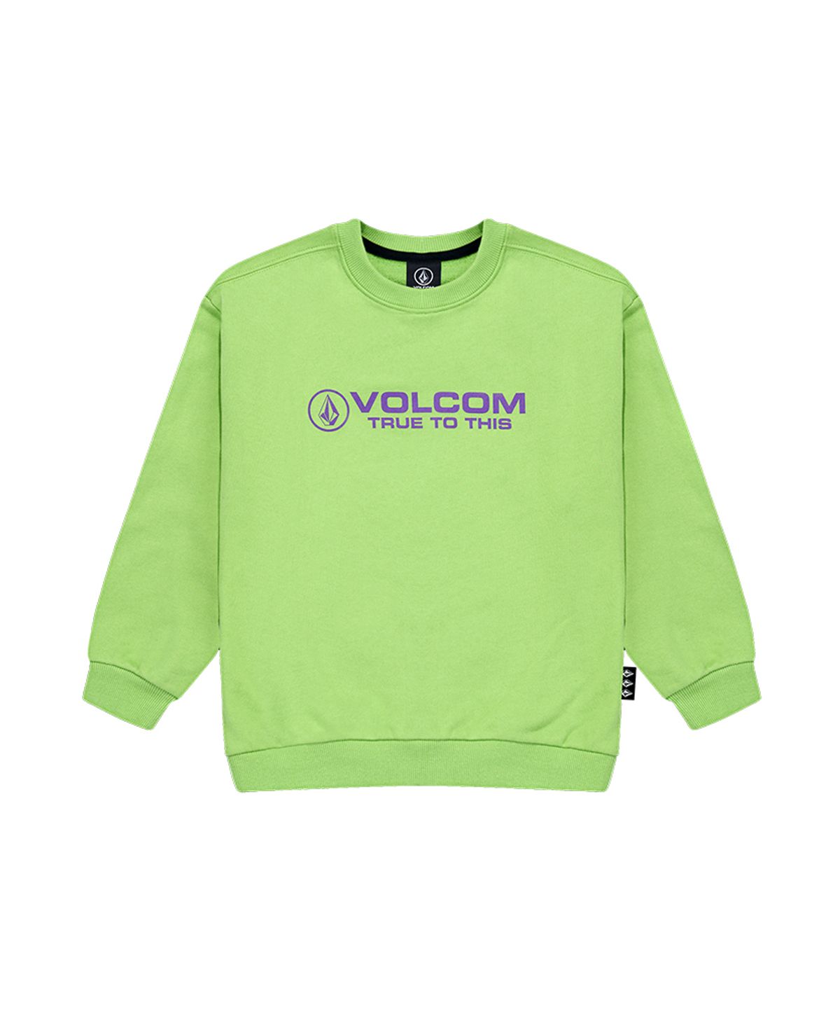 볼컴 키즈(VOLCOM KIDS) 트루 베이직 맨투맨_D4F304