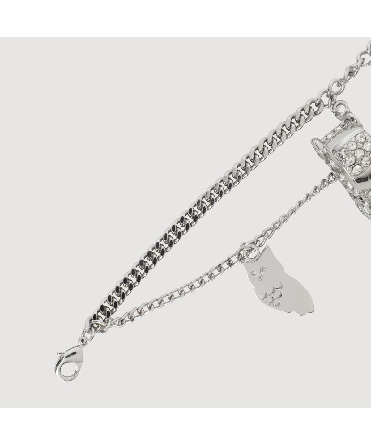 럭키슈에뜨(LUCKY CHOUETTE) [Holiday Edition] Point Chain Decoration (silver) LXEAM25030SVX