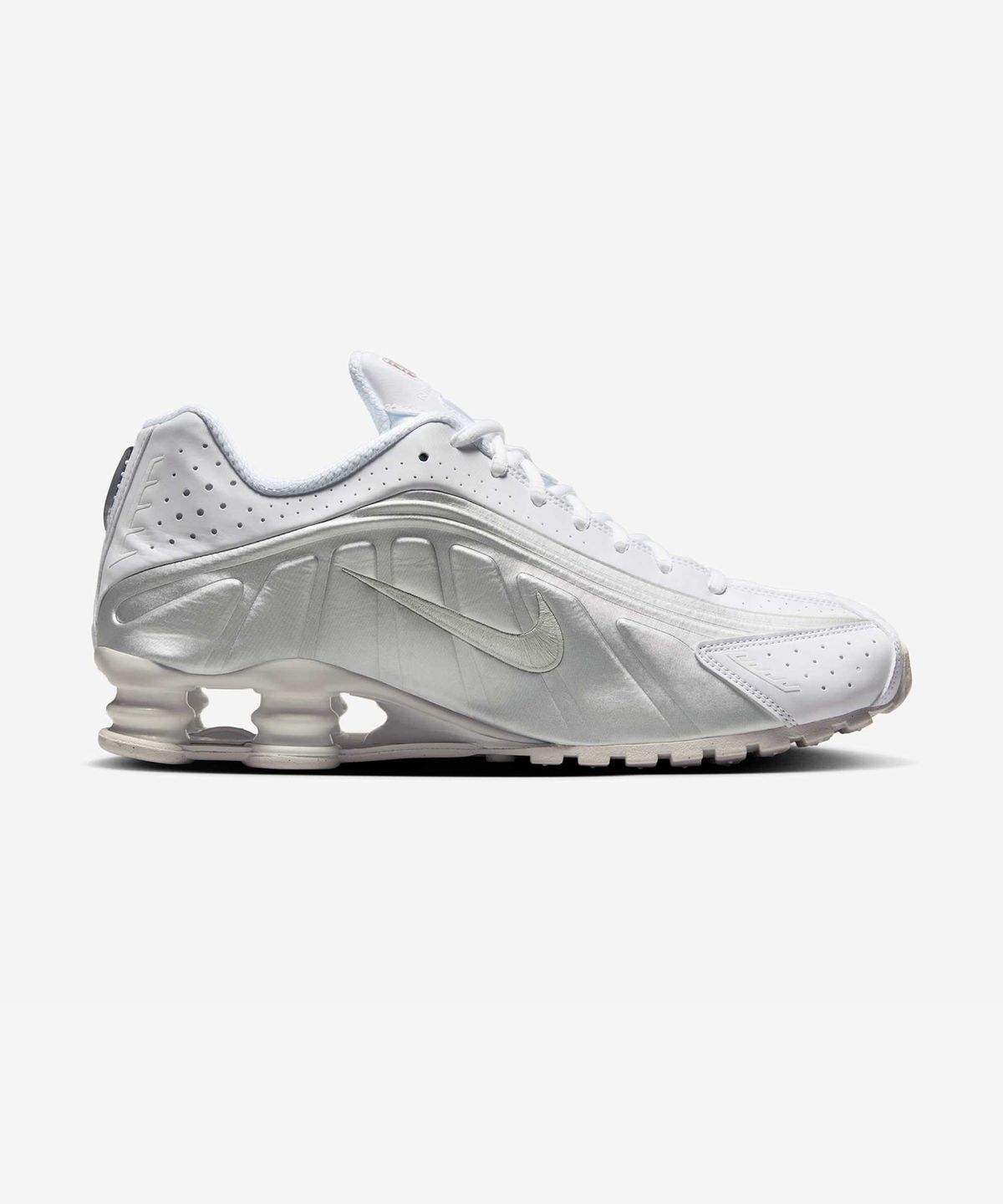 나이키(NIKE) 샥스 R4 M - 화이트:메탈릭 실버 / HQ1988-101