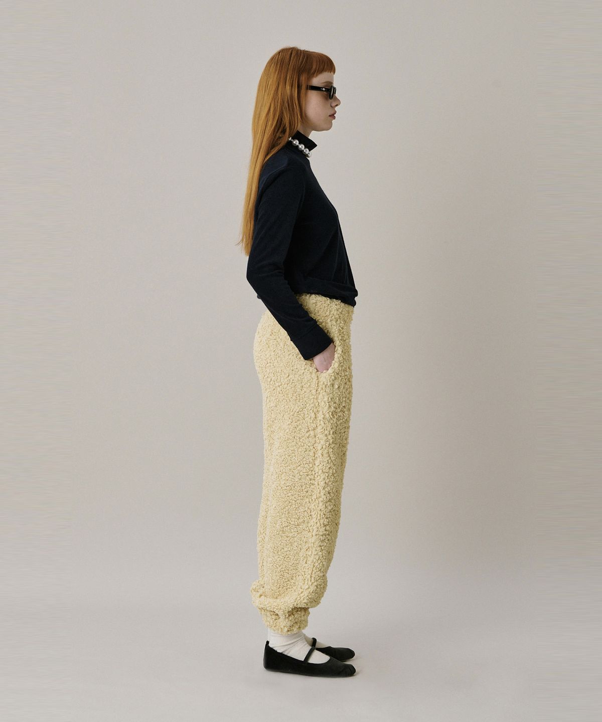 준준스페이스(JUNEJUNE SPACE) Soft Jogger Pants_Yellow (소프트 조거 팬츠_옐로우)