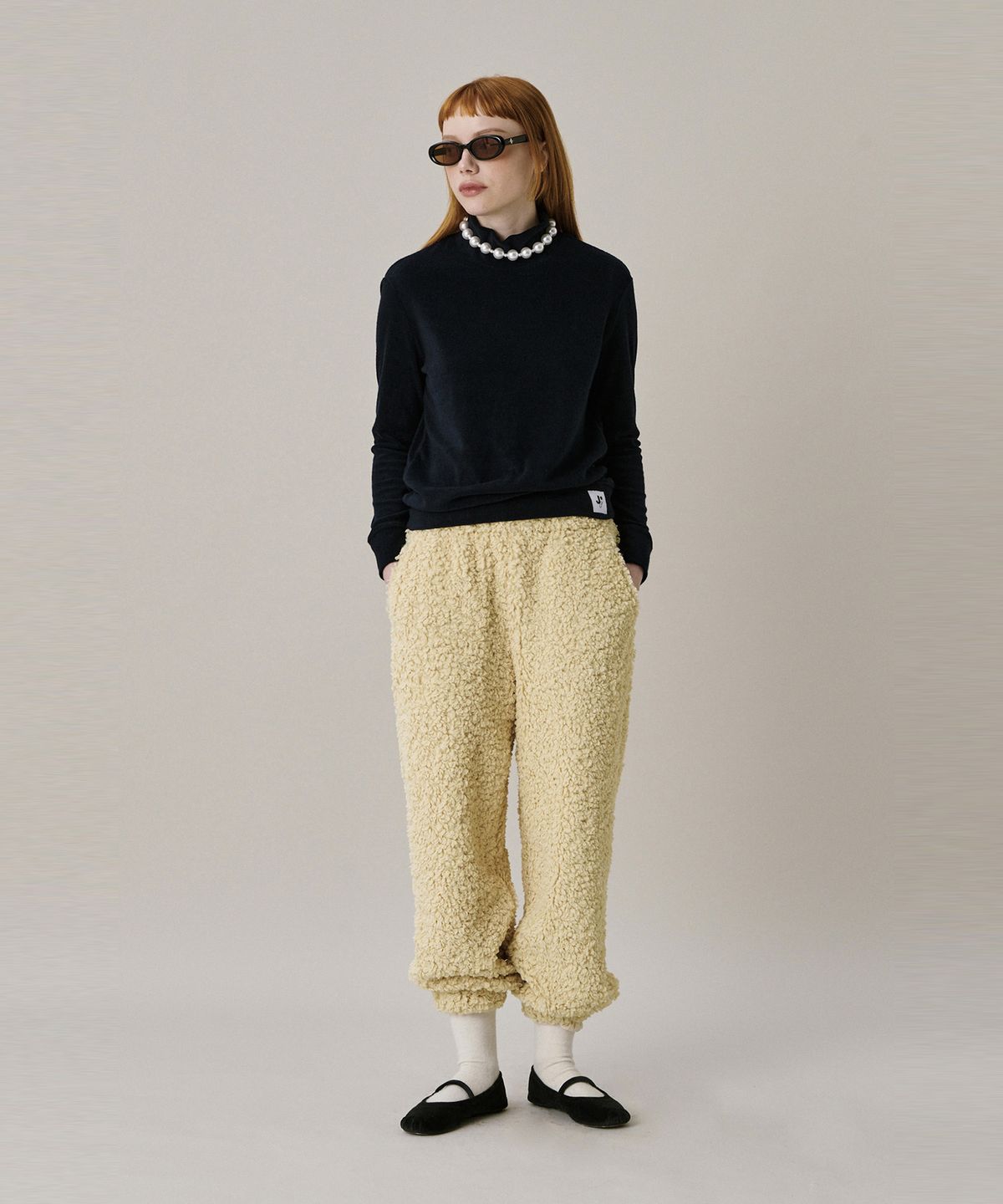 준준스페이스(JUNEJUNE SPACE) Soft Jogger Pants_Yellow (소프트 조거 팬츠_옐로우)