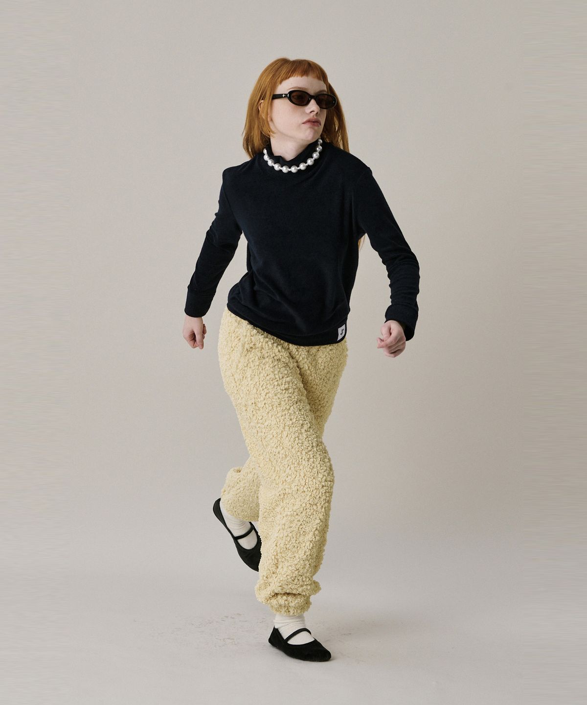 준준스페이스(JUNEJUNE SPACE) Soft Jogger Pants_Yellow (소프트 조거 팬츠_옐로우)