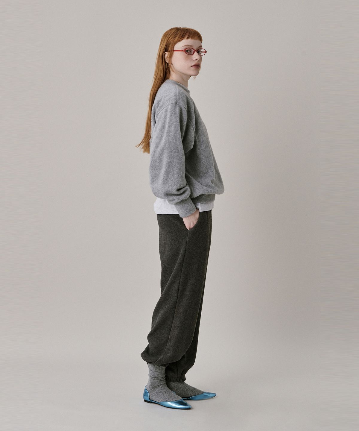 준준스페이스(JUNEJUNE SPACE) Soft Jogger Pants_Grey (소프트 조거 팬츠_그레이)