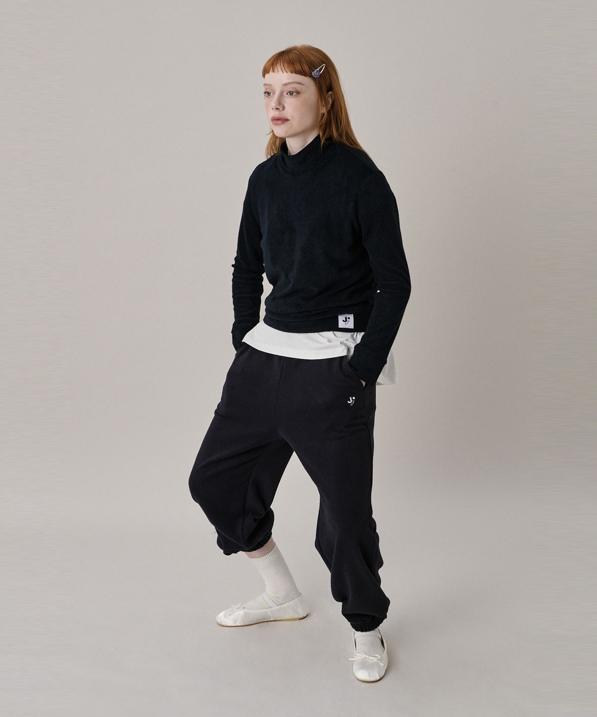 준준스페이스(JUNEJUNE SPACE) Soft Jogger Pants_Navy (소프트 조거 팬츠_네이비)