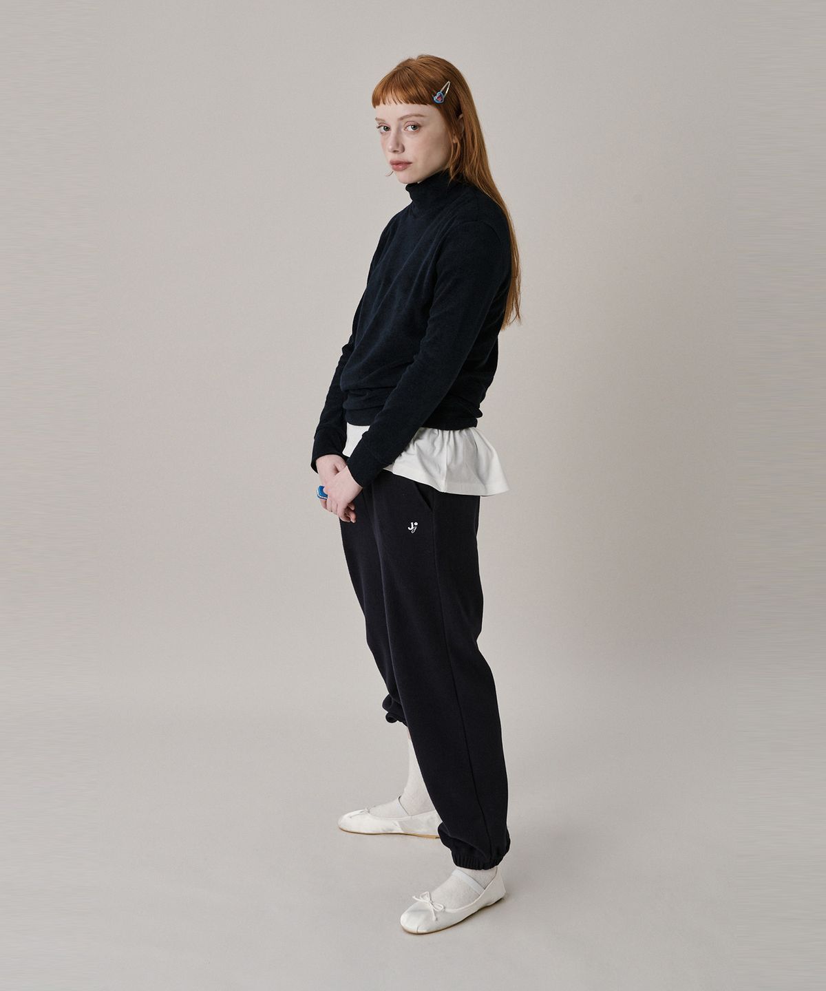 준준스페이스(JUNEJUNE SPACE) Soft Jogger Pants_Navy (소프트 조거 팬츠_네이비)