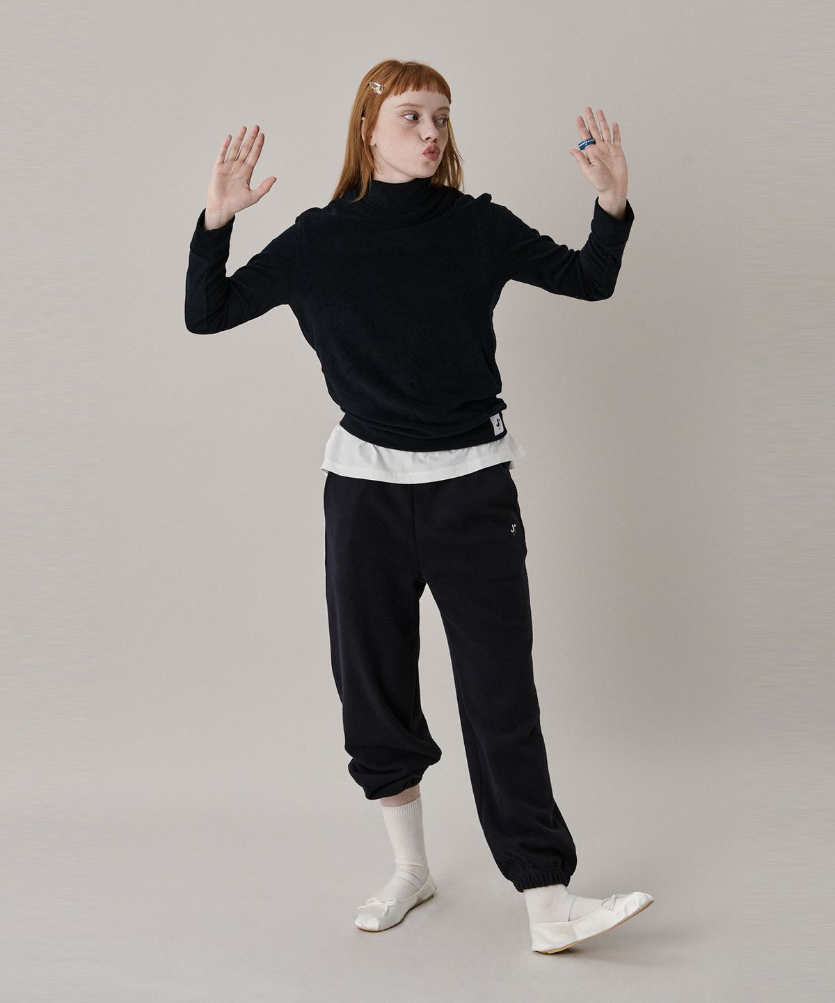 준준스페이스(JUNEJUNE SPACE) Soft Jogger Pants_Navy (소프트 조거 팬츠_네이비)