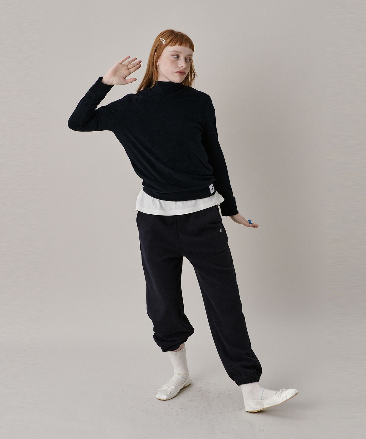 준준스페이스(JUNEJUNE SPACE) Soft Jogger Pants_Navy (소프트 조거 팬츠_네이비)