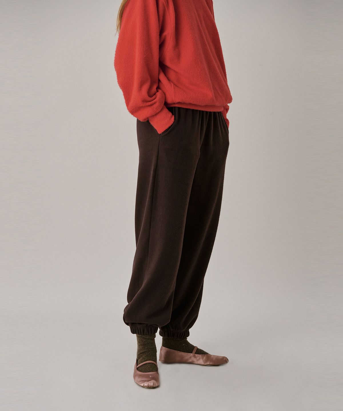 준준스페이스(JUNEJUNE SPACE) Soft Jogger Pants_Brown (소프트 조거 팬츠_브라운)