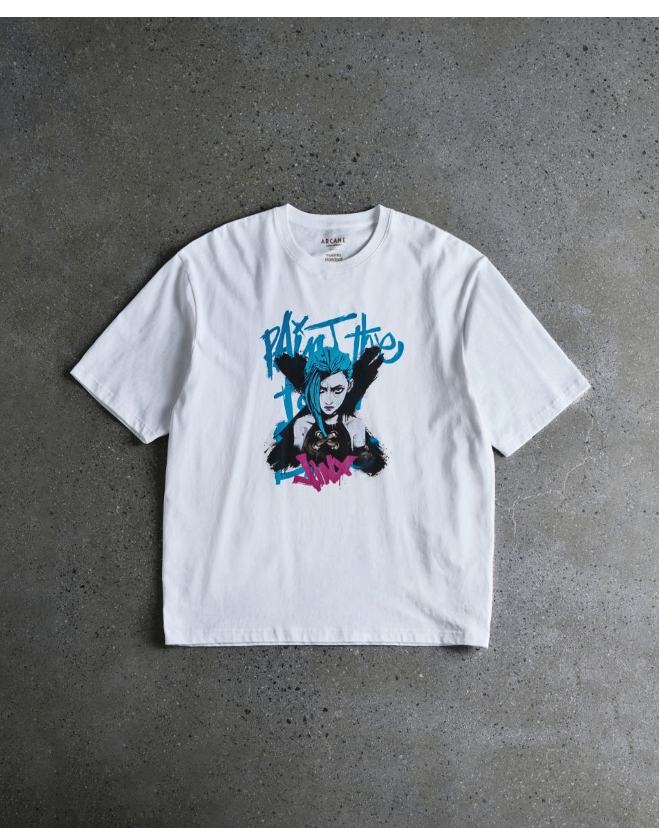 MUSINSA公式 | MUSINSA STANDARD [アーケインコラボ] ジンクスTシャツ