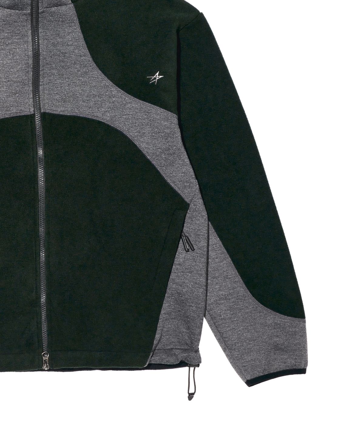 록히드마틴(LOCKHEED MARTIN) BLOCKING POLARTEC HOOD FULL-ZIP (BLACK)