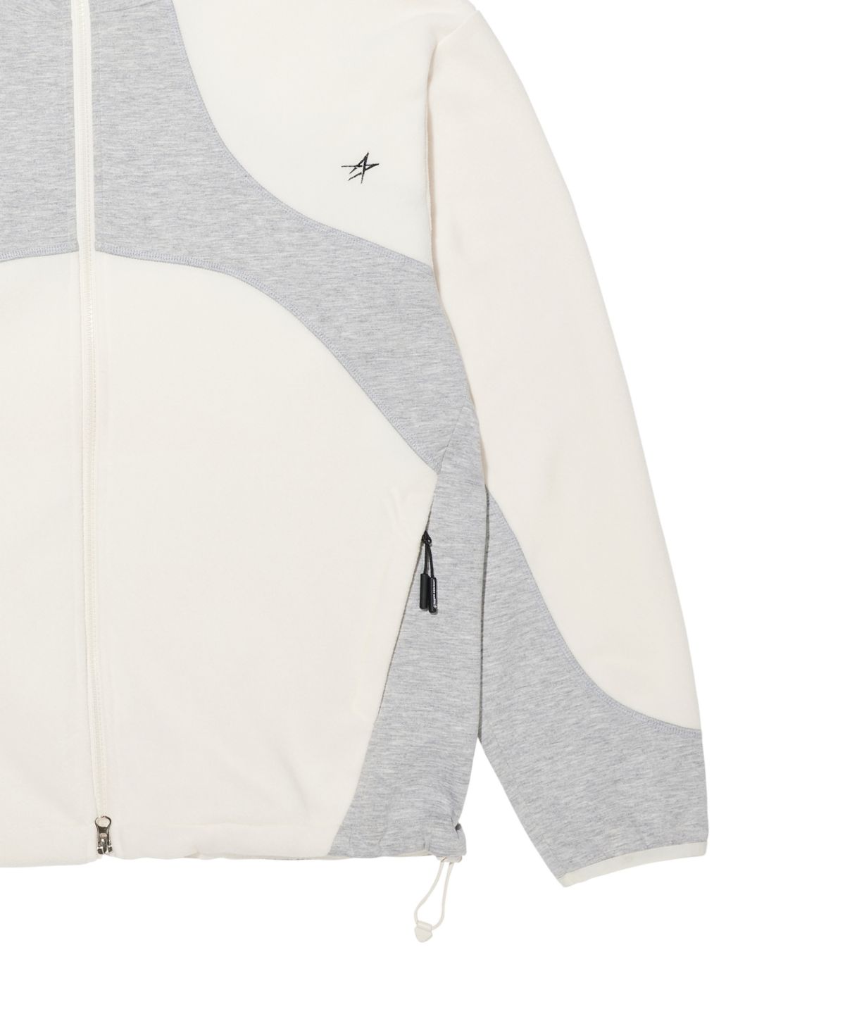 록히드마틴(LOCKHEED MARTIN) BLOCKING POLARTEC HOOD FULL-ZIP (IVORY)