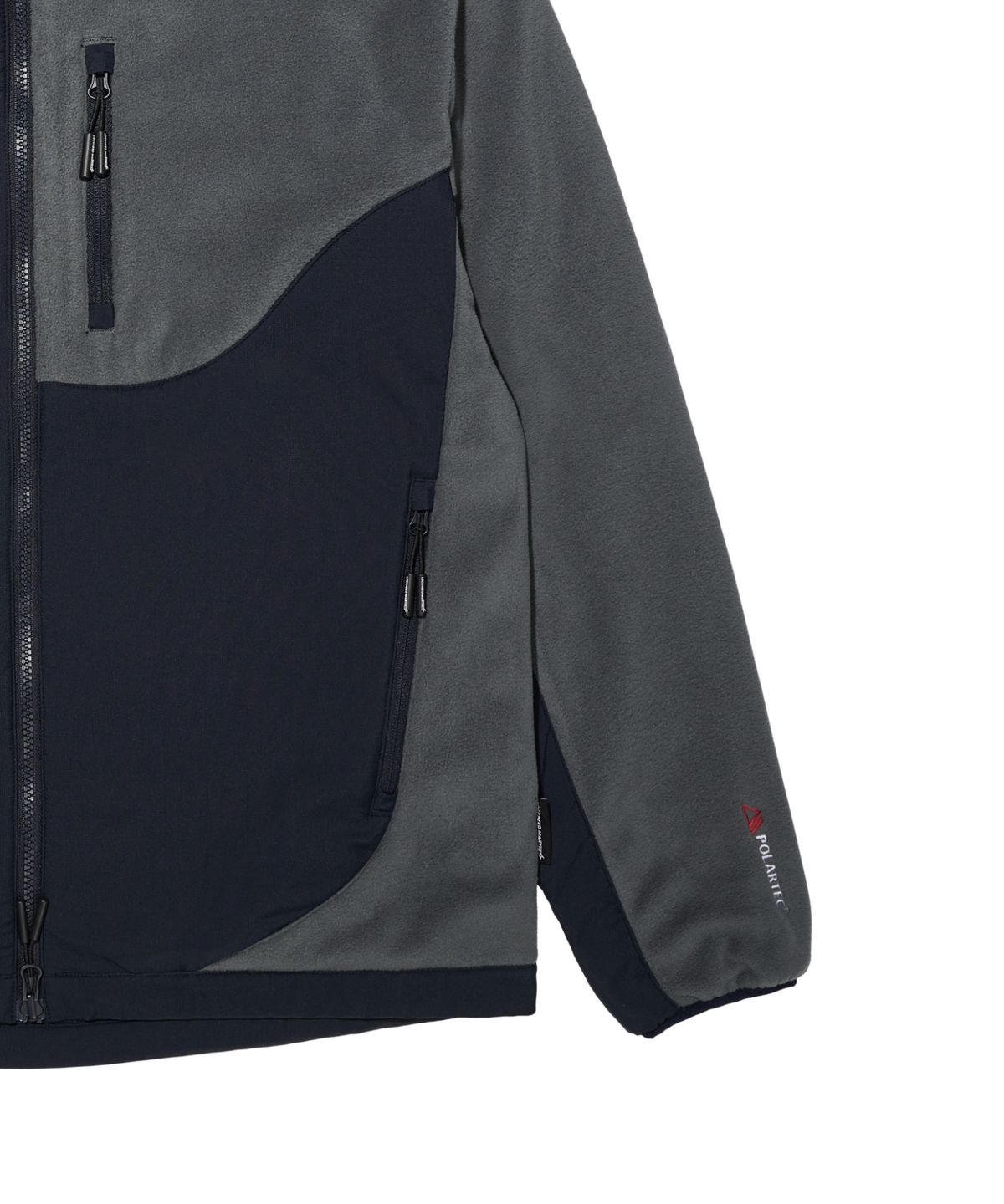 록히드마틴(LOCKHEED MARTIN) LM POLARTEC REVERSIBLE NYLON MIX HOOD JACEKT (CHARCOAL)