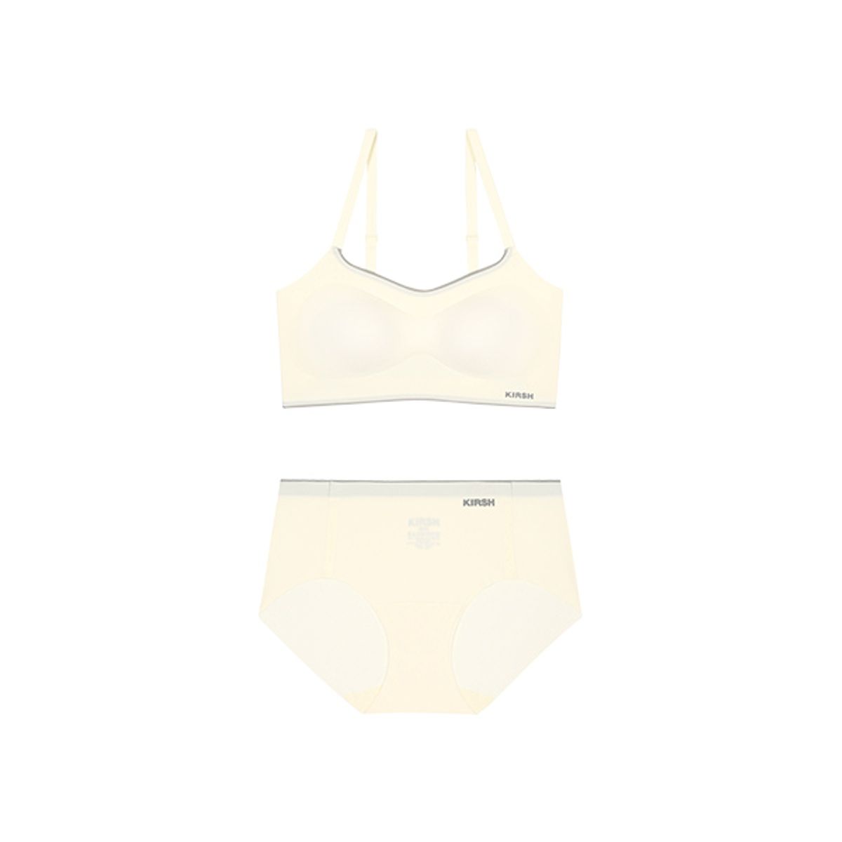 키르시 언더웨어(KIRSH UNDERWEAR) 퓨징 브라팬티 크림
