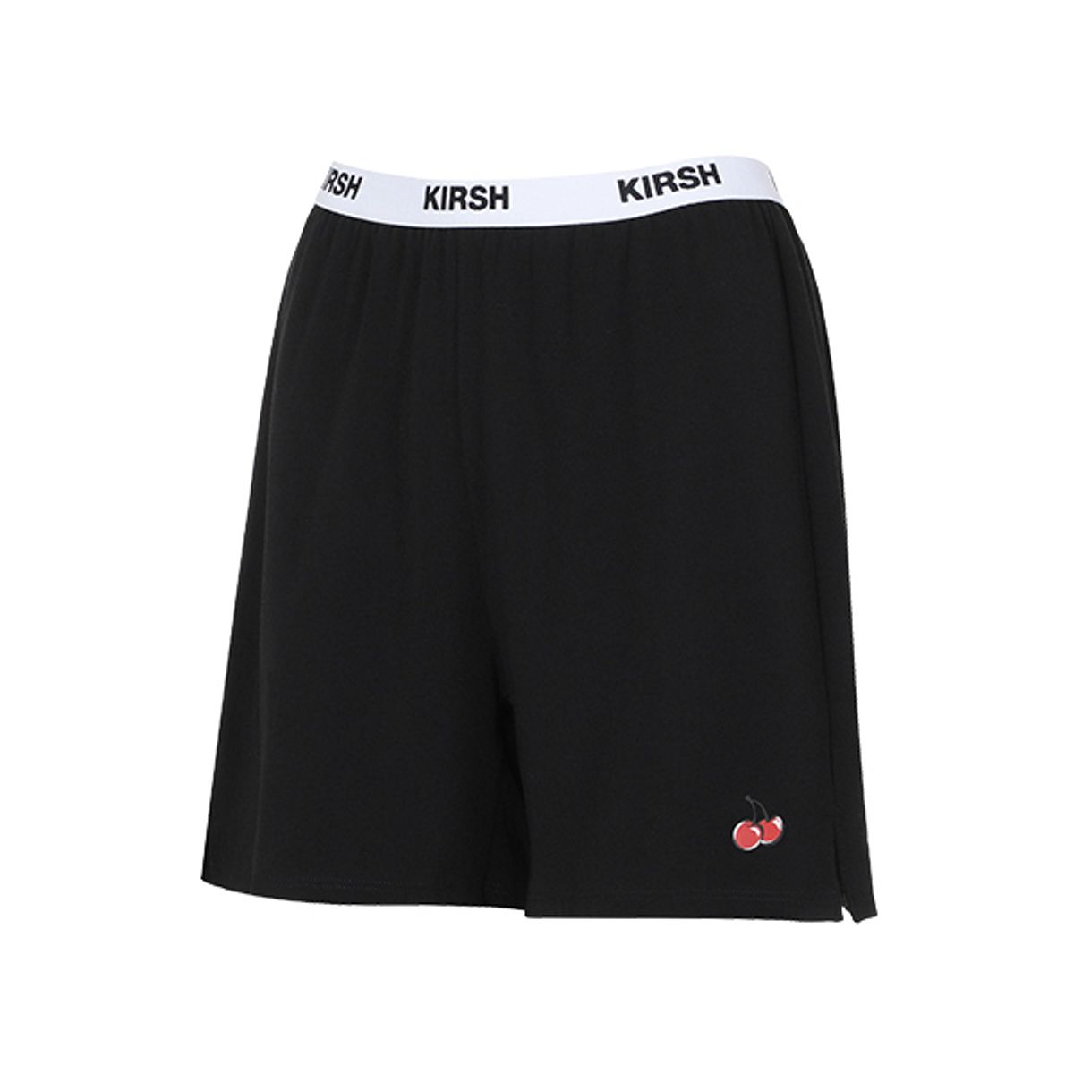 키르시 언더웨어(KIRSH UNDERWEAR) 코튼 모달 트렁크 쇼츠 블랙
