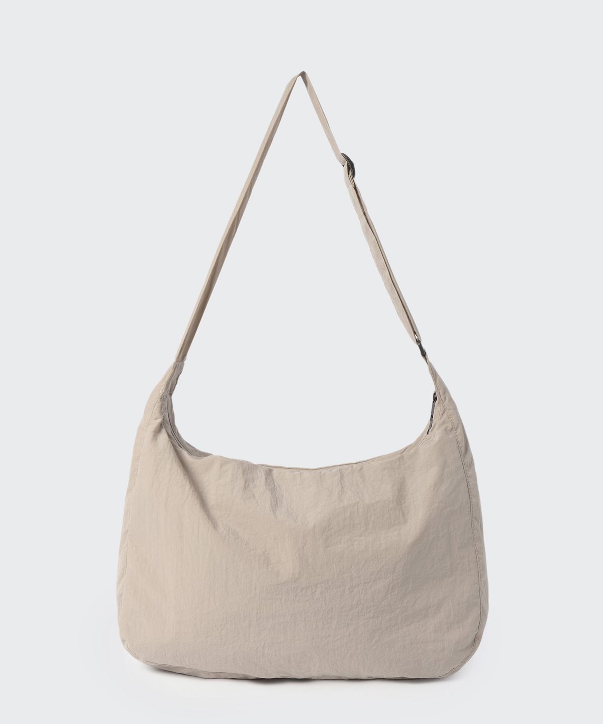 무신사 스탠다드(MUSINSA STANDARD) 크링클 페들러 백 [그레이쉬 베이지]