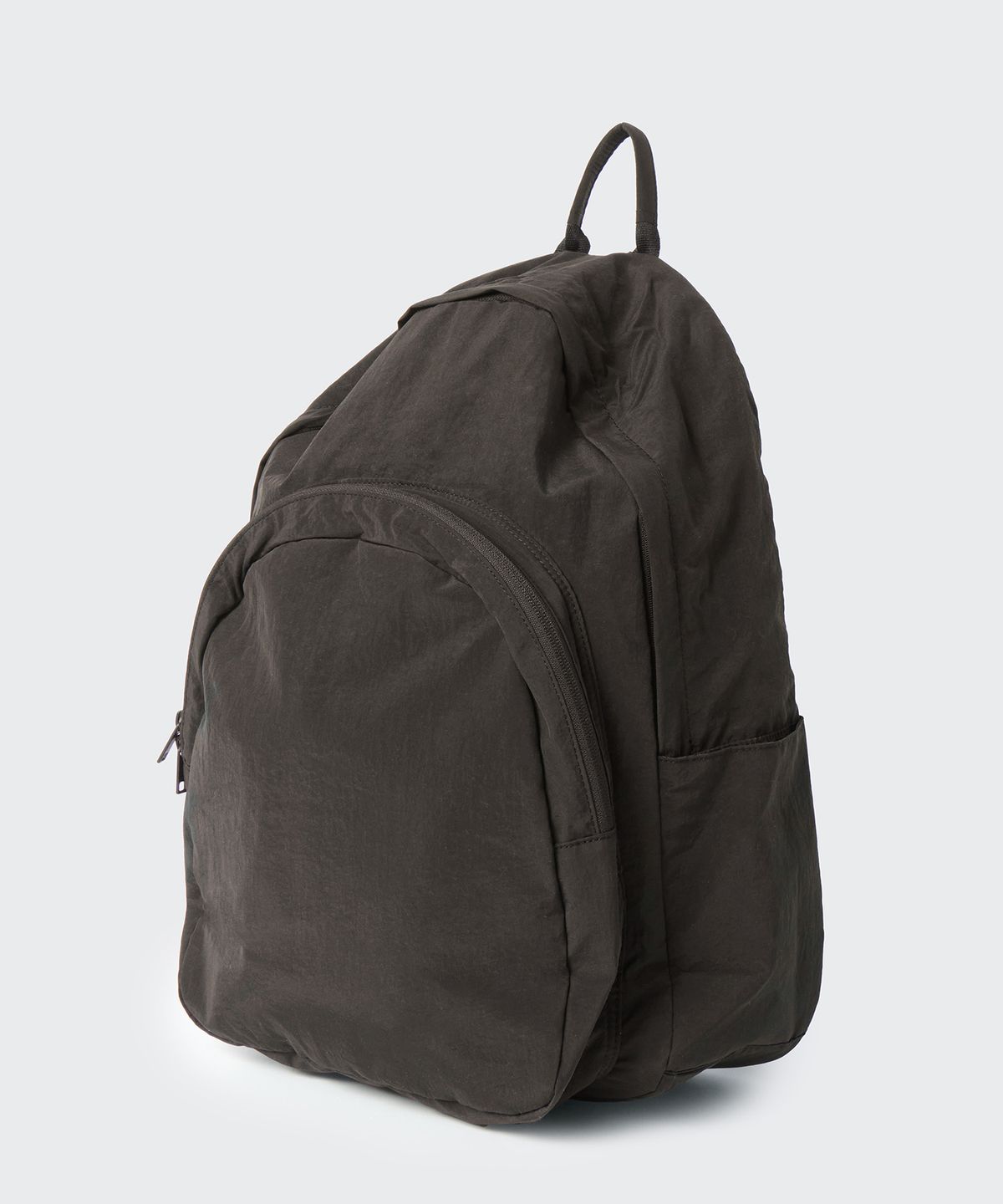 무신사 스탠다드(MUSINSA STANDARD) 크링클 라운드 포켓 백팩 [다크 브라운]