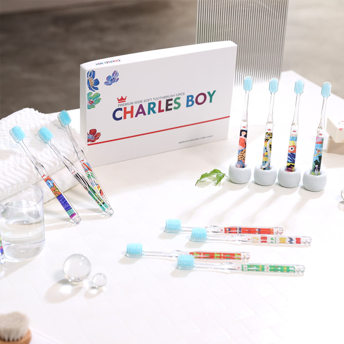찰스보이(CHARLESBOY) 칫솔 12개입