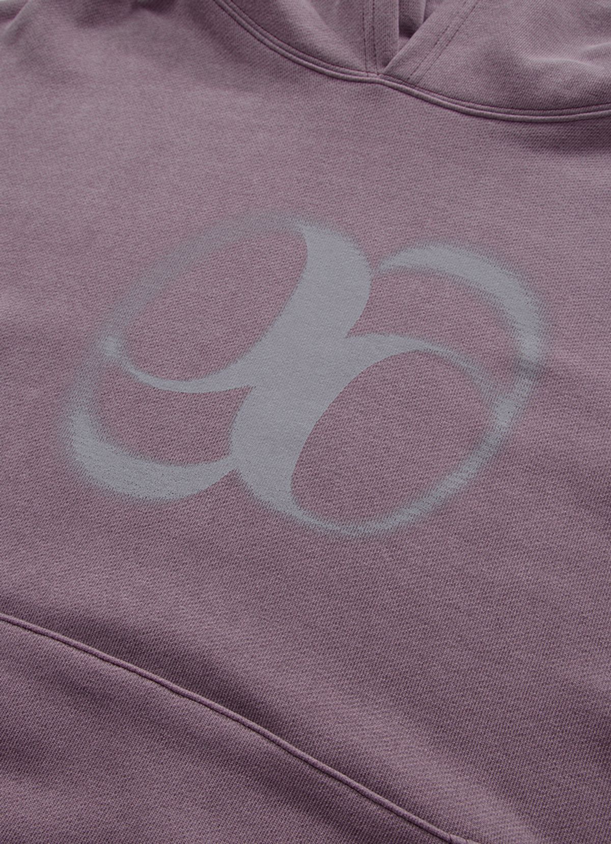 애즈온(ASON) PIGMENT WASHING HOODIE / PURPLE