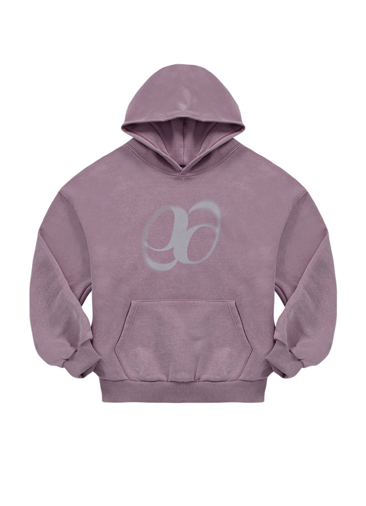 애즈온(ASON) PIGMENT WASHING HOODIE / PURPLE