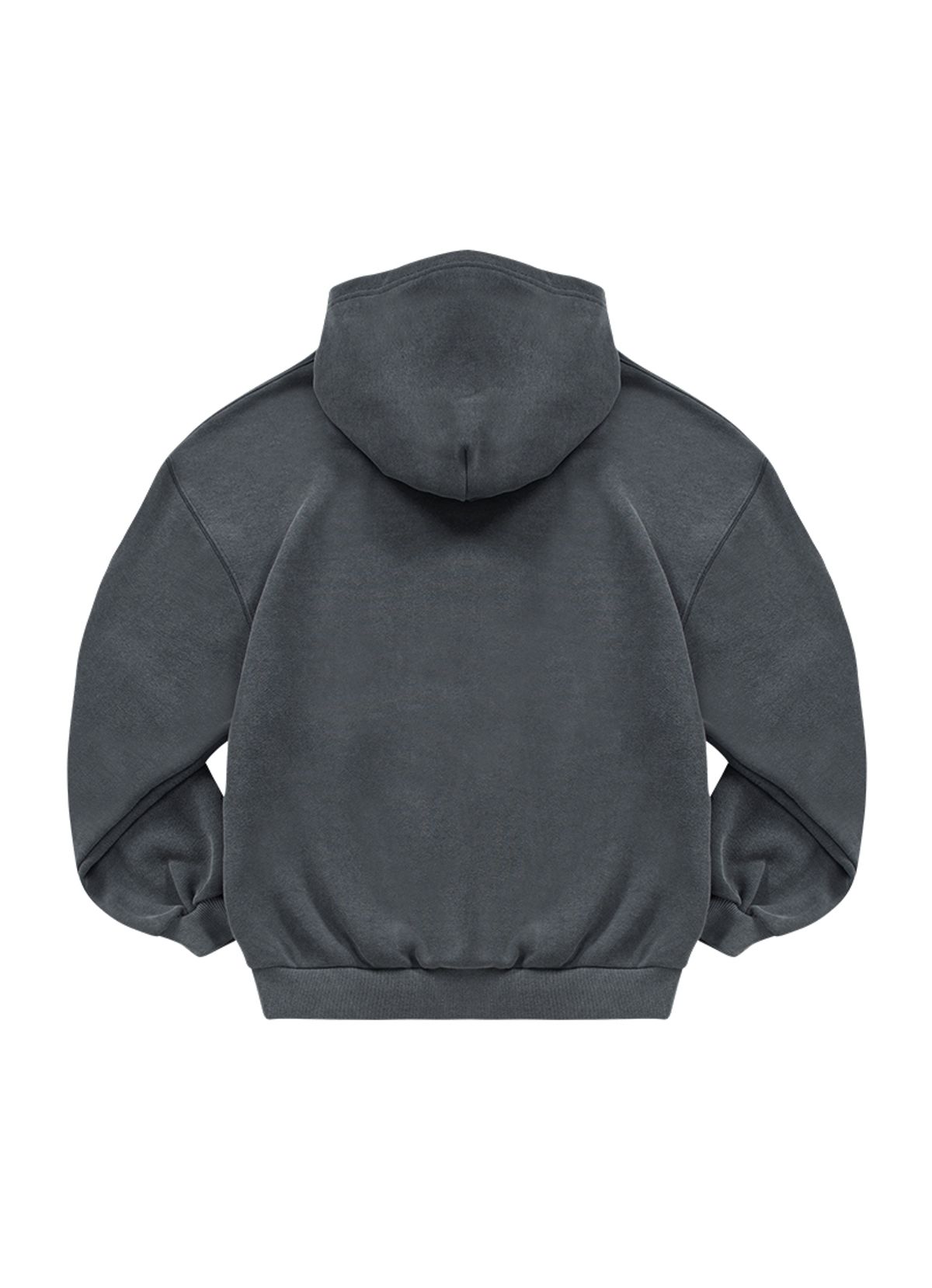 애즈온(ASON) PIGMENT WASHING HOODIE / CHARCOAL