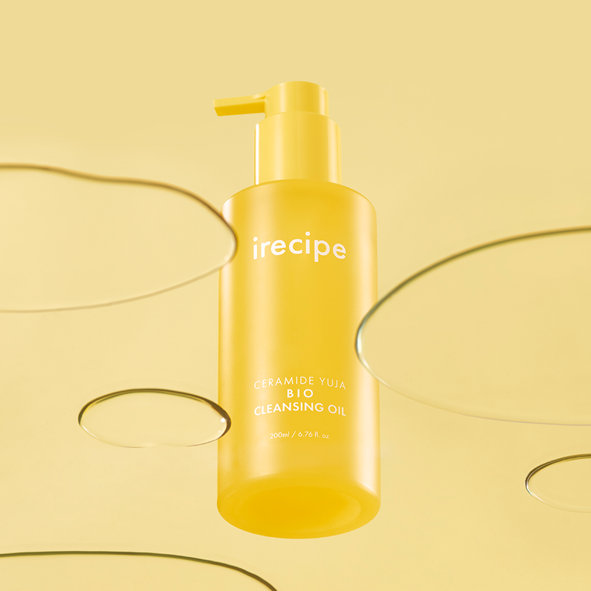 아이레시피(IRECIPE) [콜라보] 세라마이드 유자 바이오 클렌징 오일 200ml+20ml+헤어핀 굿즈