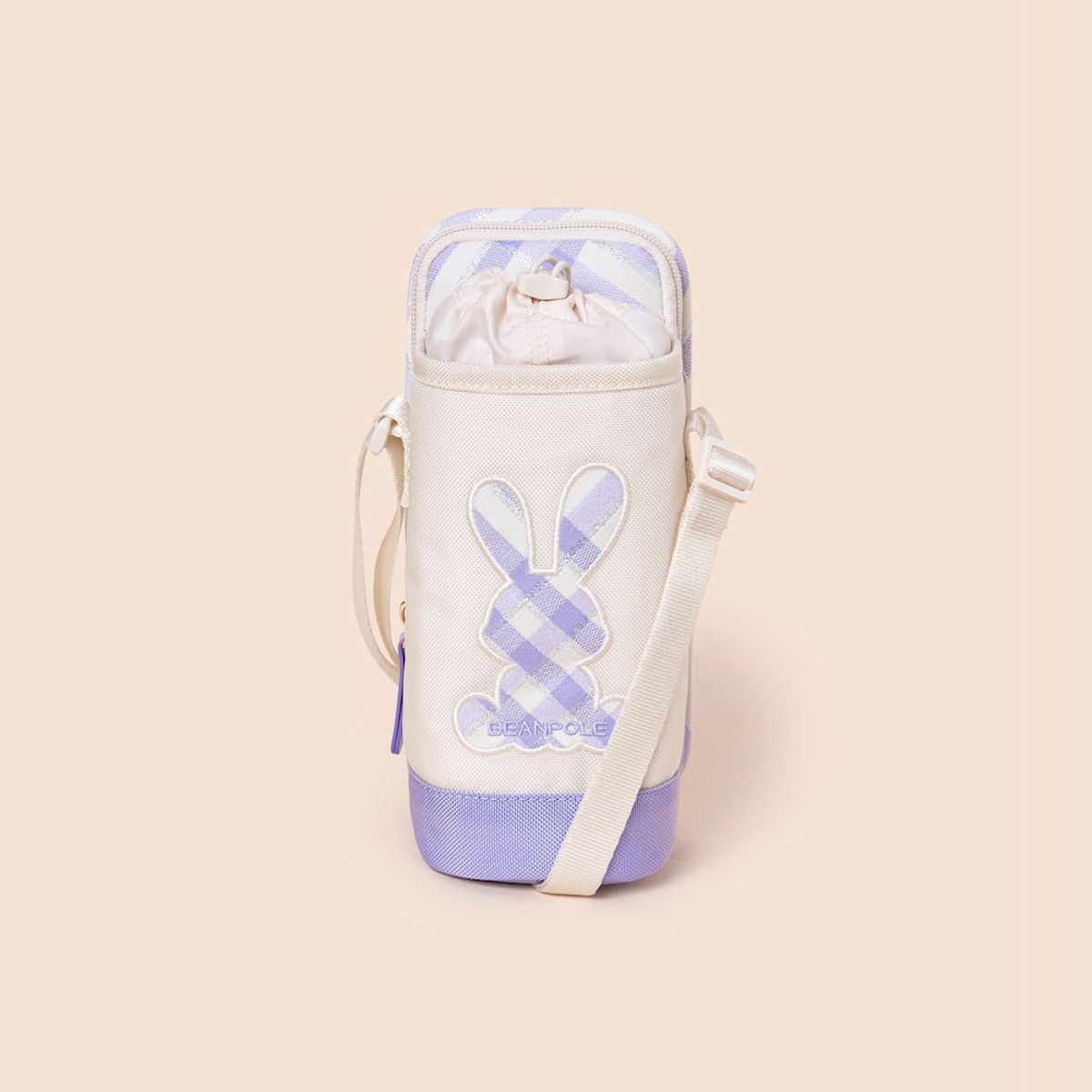 빈폴 키즈(BEANPOLE KIDS) 빙키 체크 물병 크로스백  아이보리 (BI51D2U210)