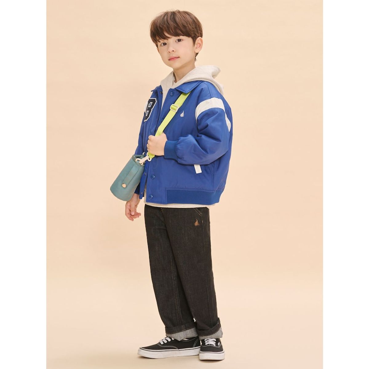 빈폴 키즈(BEANPOLE KIDS) 3WAY 물병 크로스백  라이트 그린 (BI51D2U55L)