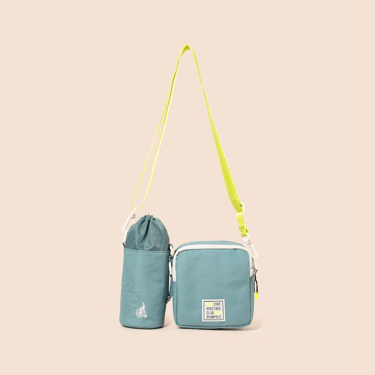 빈폴 키즈(BEANPOLE KIDS) 3WAY 물병 크로스백  라이트 그린 (BI51D2U55L)
