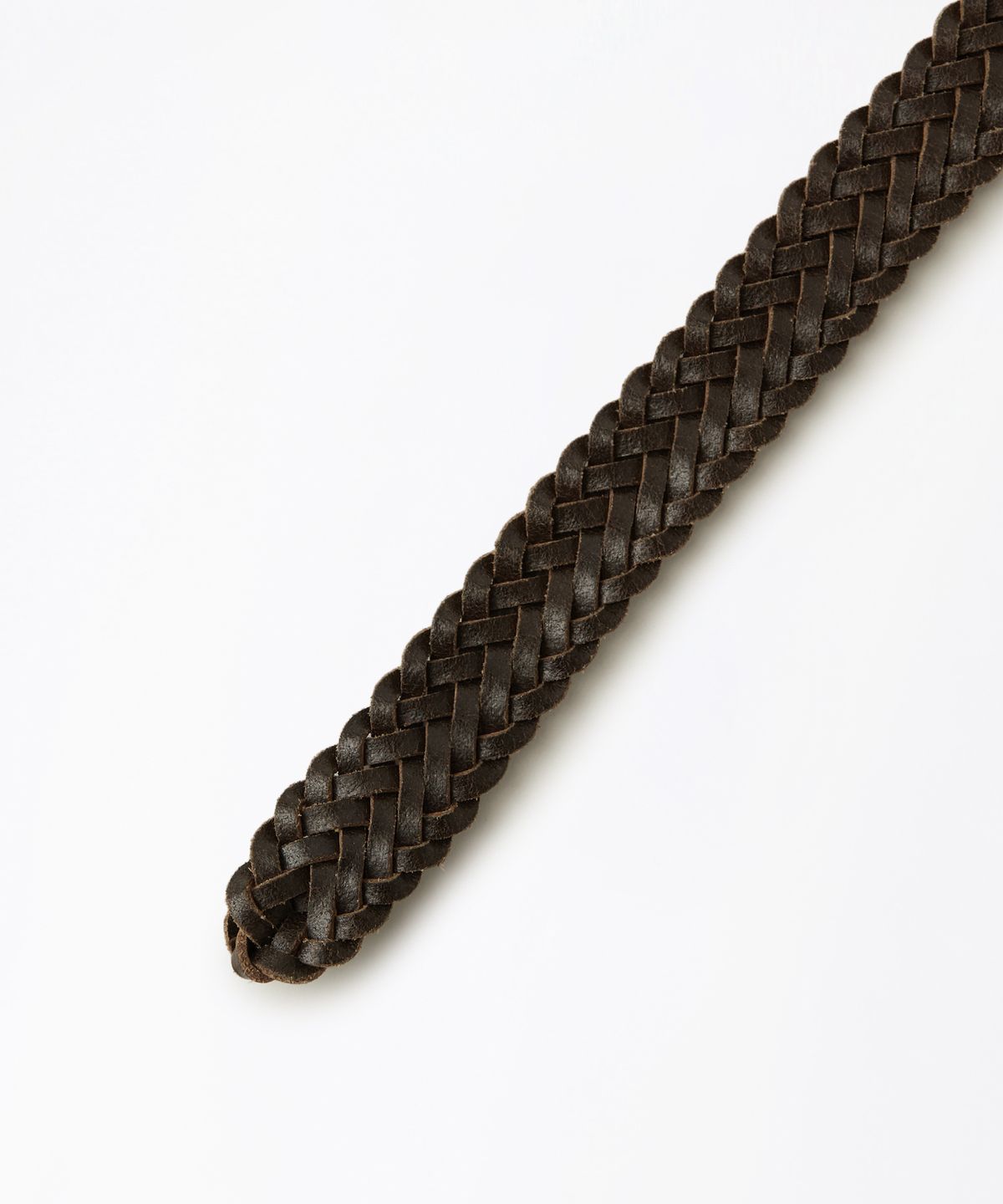 아웃스탠딩(OUTSTANDING) OSTD BRAIDED BELT_BROWN