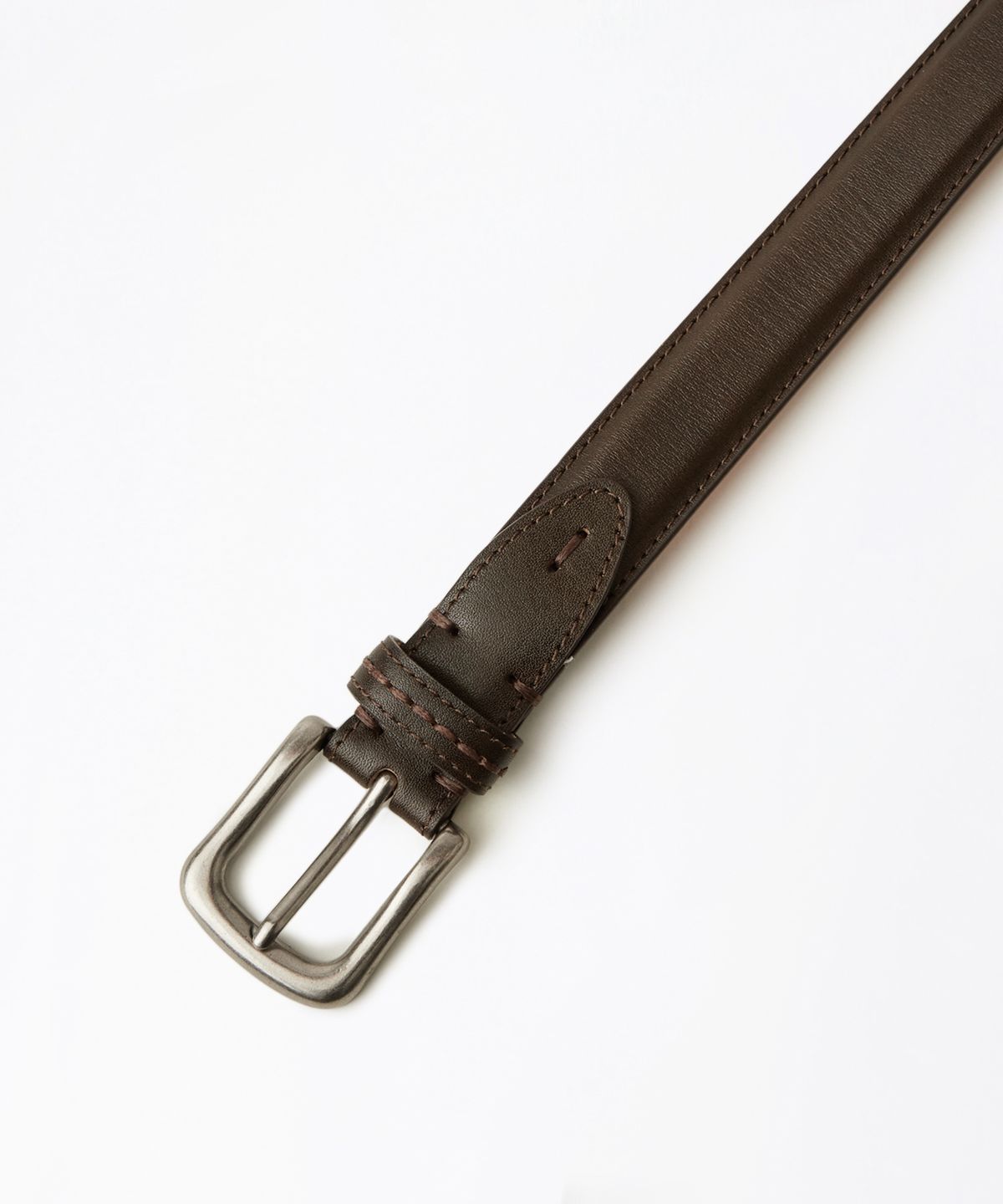 아웃스탠딩(OUTSTANDING) OSTD STITCH CRAFTED BELT_BROWN