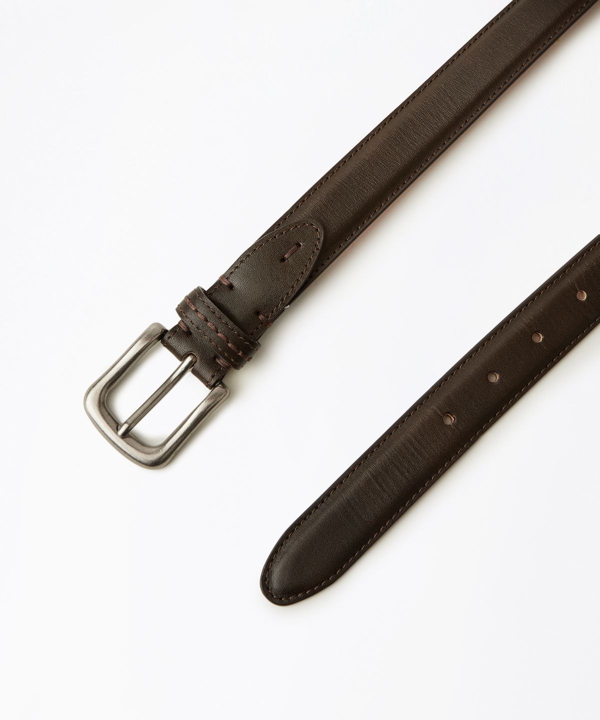 아웃스탠딩(OUTSTANDING) OSTD STITCH CRAFTED BELT_BROWN