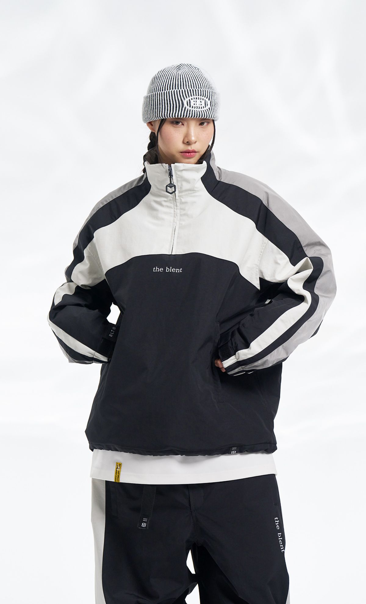 블렌트(BLENT) 2425 Wip Anorak - Jet