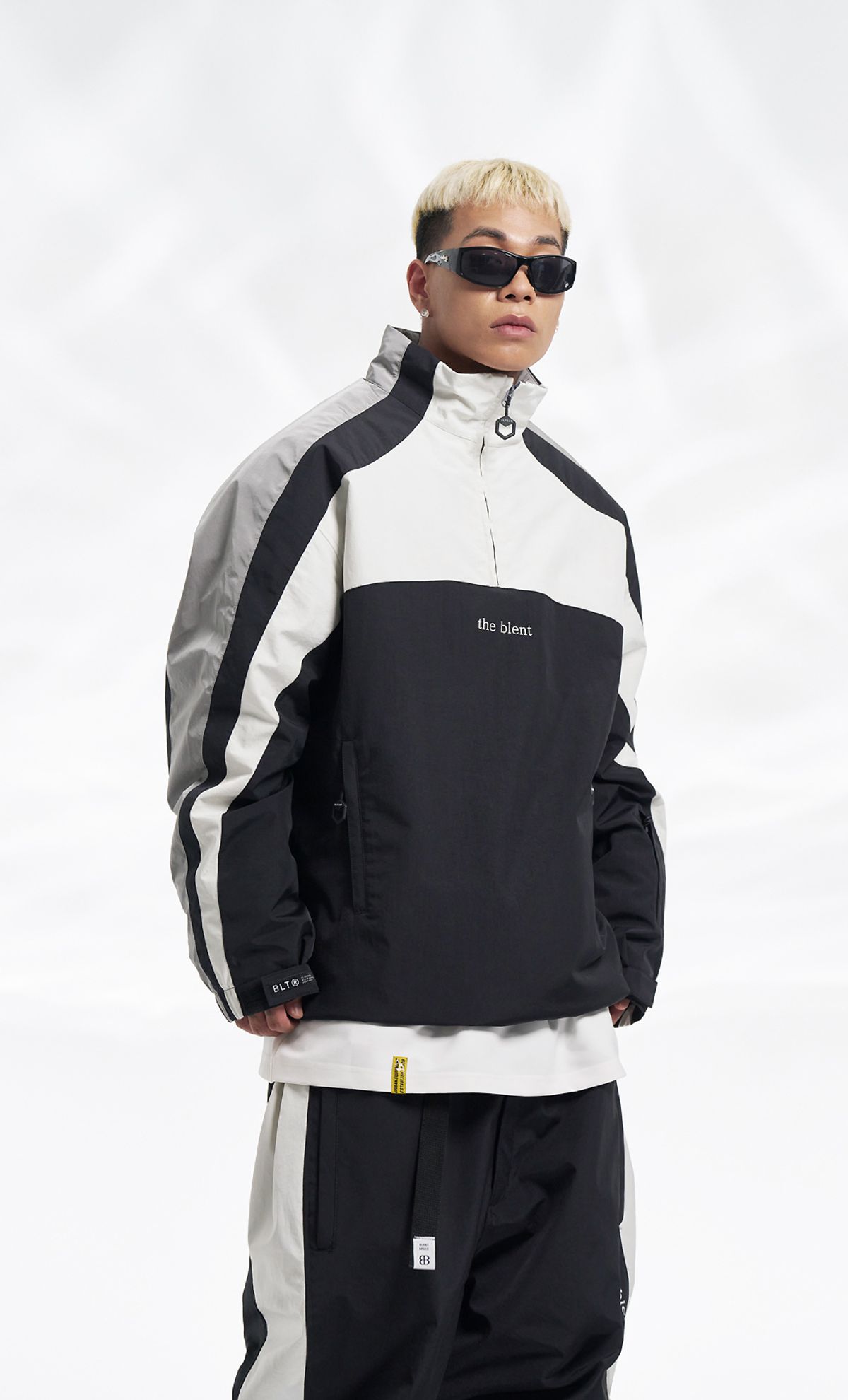 블렌트(BLENT) 2425 Wip Anorak - Jet